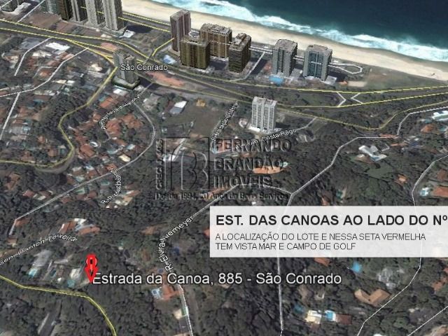 Terreno Jardim Pedra Bonita São Conrado, Rio de Janeiro - Rio De Janeiro
