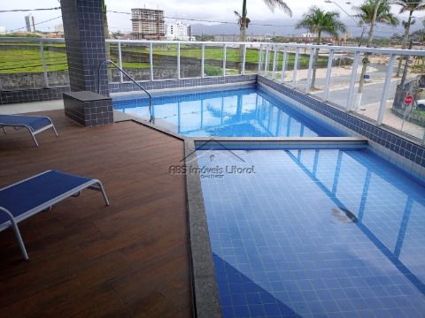 Apartamento  novo de 2 dormitórios 1 suíte na Vila Mirim em Praia Grande, ENTRADA 190 mil