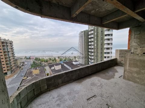Apartamento vista Mar 2 dormitórios e uma suíte no Caiçara em Praia Grande
