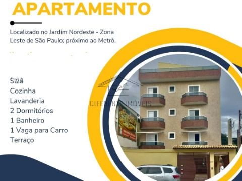 APARTAMENTO 2 DORMITORIOS COM VAGA EM ARTUR ALVIM