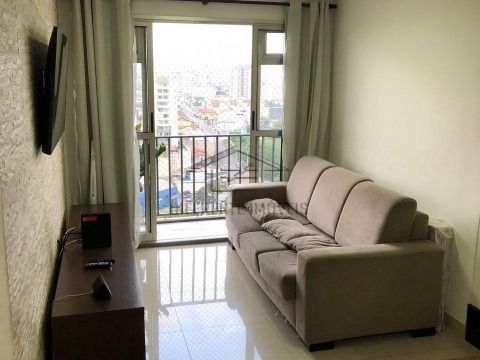  APARTAMENTO 2 DORMITÓRIOS 60M2 SENDO 1 SUÍTE,TODO MOBILIADO - CHÁCARA CALIFÓRNIA *OPORTUNIDADE*