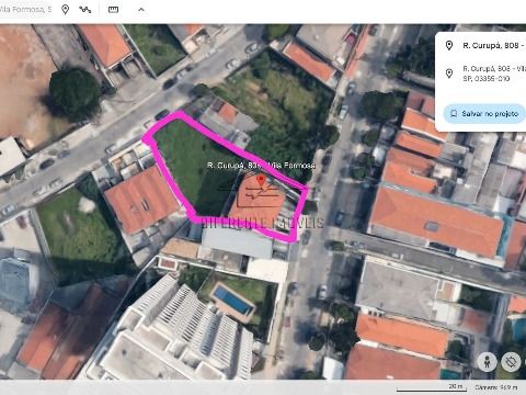 Terreno para construtora vila formosa