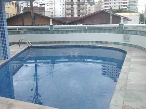 Apartamento 02 dormitorios com uma suite ,Com Piscina,Vila Caiçara Praia Grande -SP