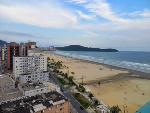 Apartamento 01 Dormitório com vista para o mar; Guilhermina- Praia Grande