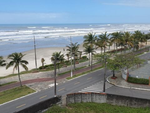 Apartamento 2 dormitórios vista para o mar, Jd. Real, Praia Grande