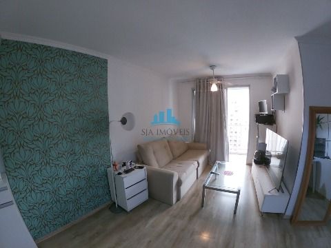 Apartamento à venda no bairro do Belém, 54m², 2 dormitórios,  sala com  sacada e uma vaga de garagem.  