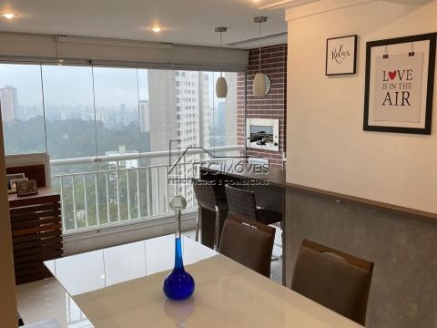 Apartamento 74m2 02 dormitorios sendo 01 suite 02 vagas no Panamby