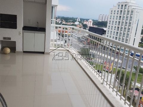 Apartamento 3 suítes mobiliado em Condomínio Clube no Jardim Aquarius