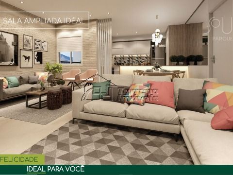 Apartamento na planta com área de lazer completíssima 